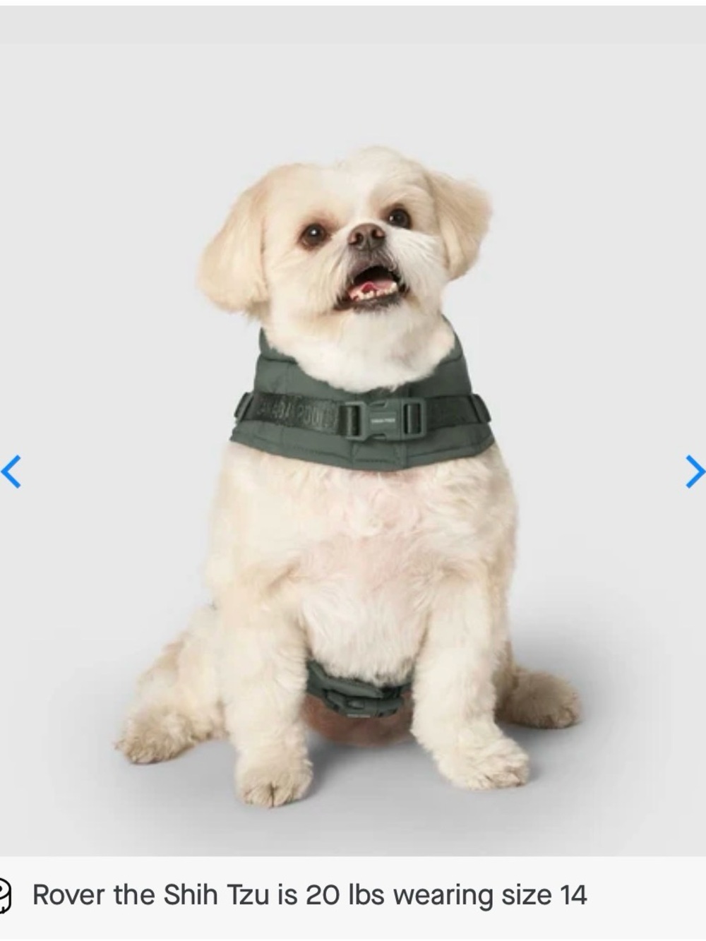 Canada Pooch Dog Harness Puffer - Picture 4 of 8